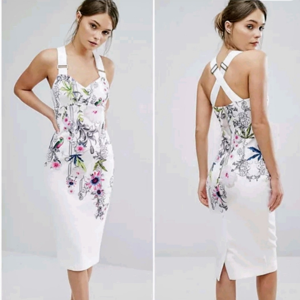 NWT Ted Baker Scarlin Dress in Passionflower Size 3